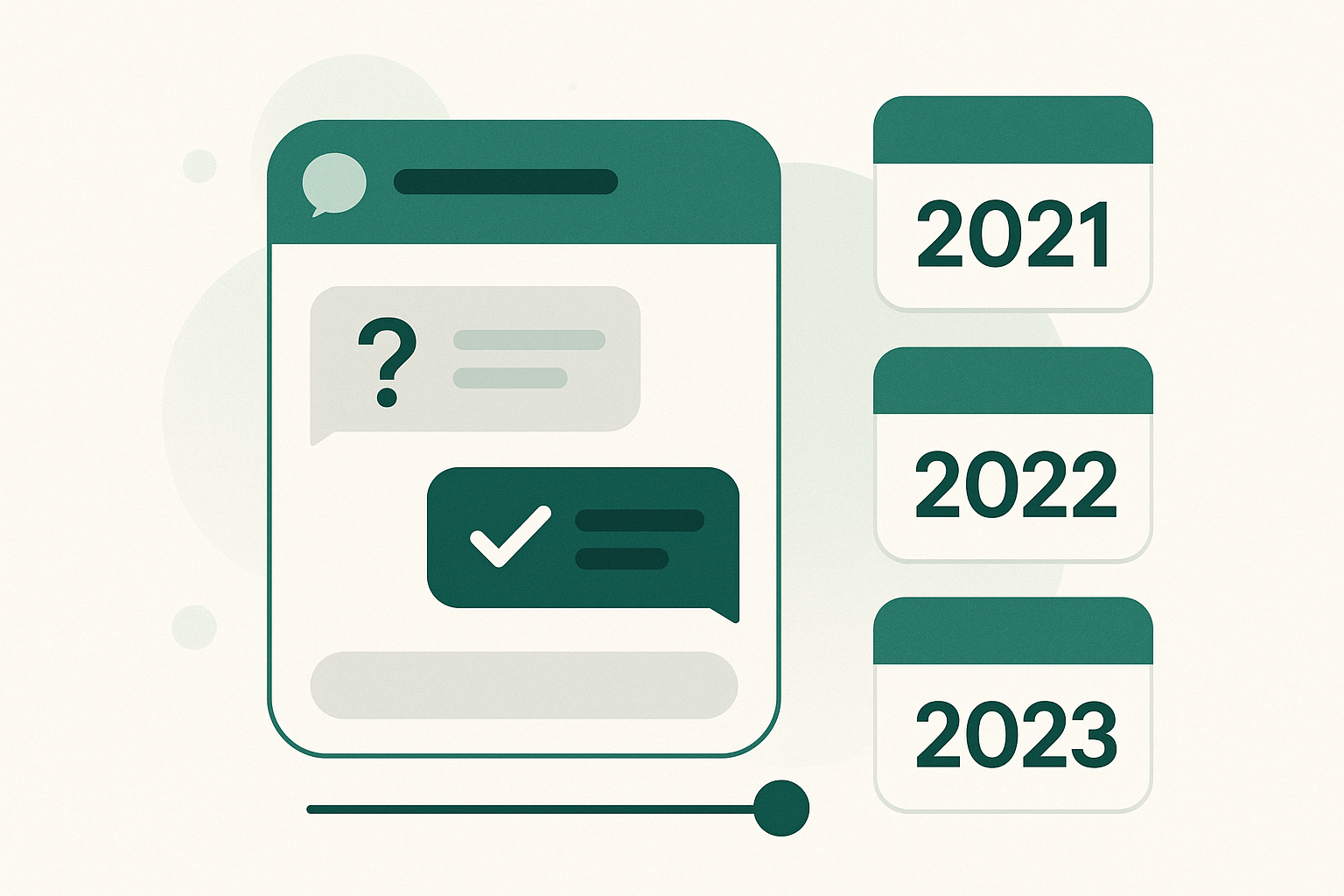 Cover illustration for "Instant Tax Answers: How AI Assistants Handle This Year and Last Year's Rules" — AI article on FinnAccountings