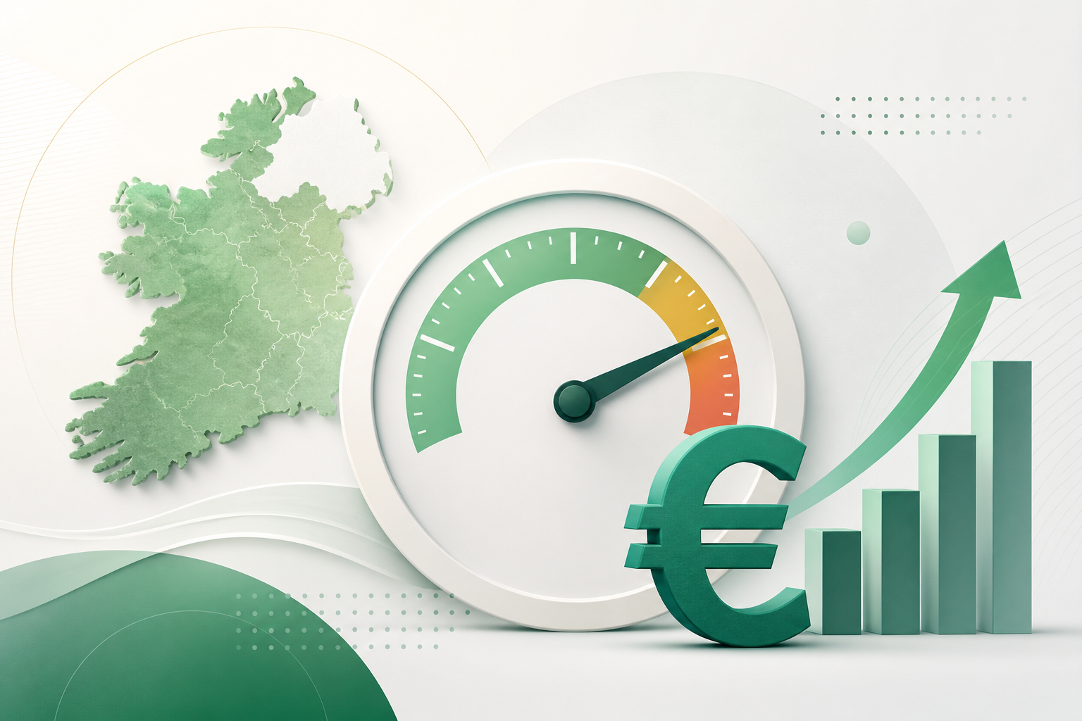 Cover illustration for "IFAC Warns Ireland Faces €500m Spending Overruns as Health Budget Overshoots" — Finance article on FinnAccountings