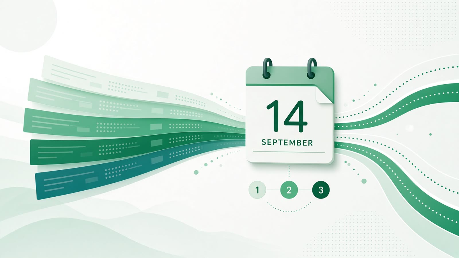Cover illustration for "Three Days to 14 September: Ireland August PAYE Return" — Payroll article on FinnAccountings
