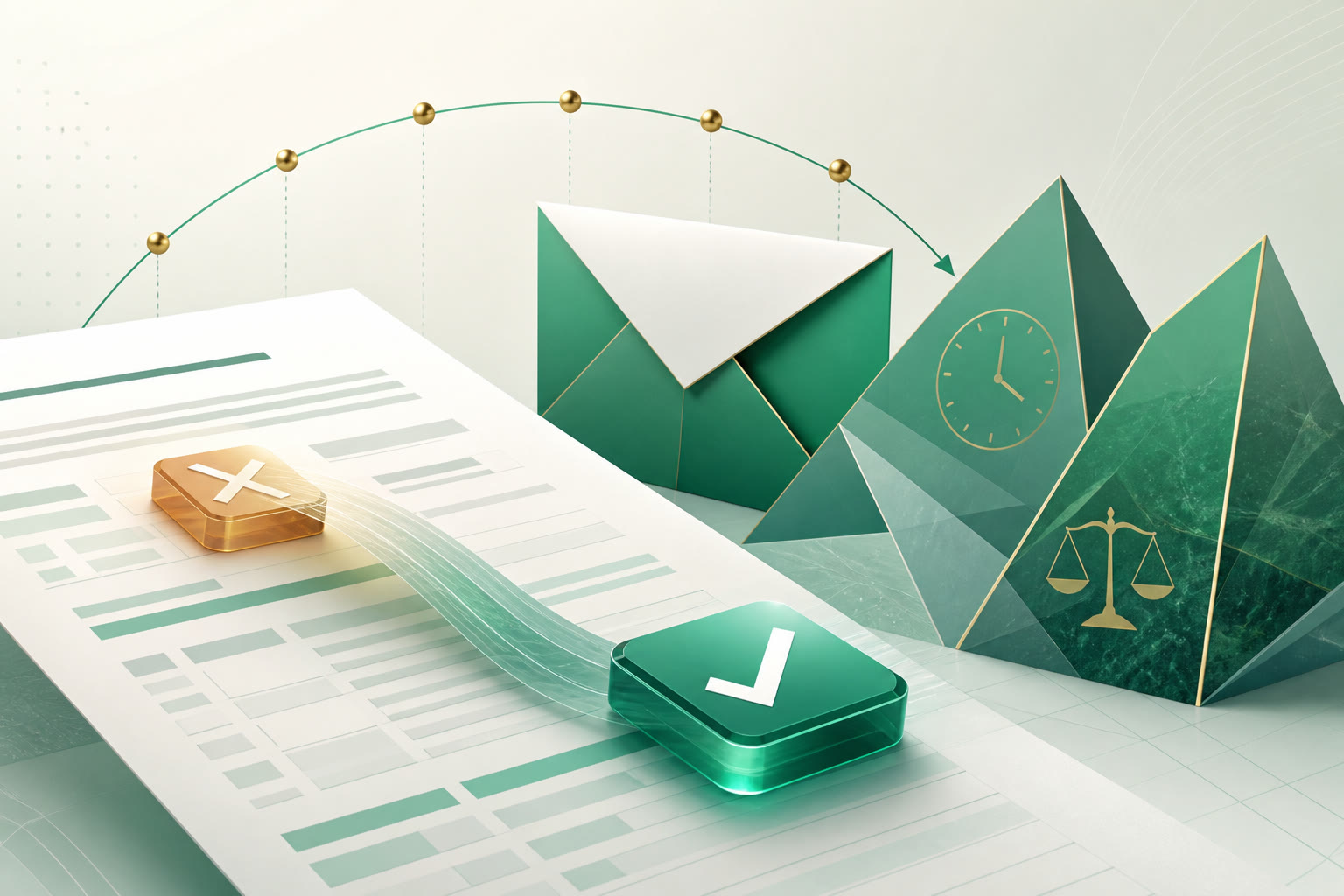 Cover illustration for "HMRC Customer Correction Notices: What Draft Rules Mean Before 7 September" — Compliance article on FinnAccountings