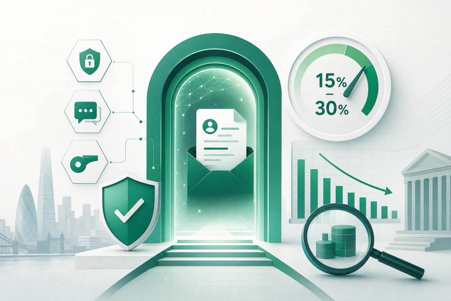 Cover illustration for "HMRC Expands Informant Reward Scheme: 15–30% Payouts for High-Value Tax Fraud Reports" — Tax article on FinnAccountings