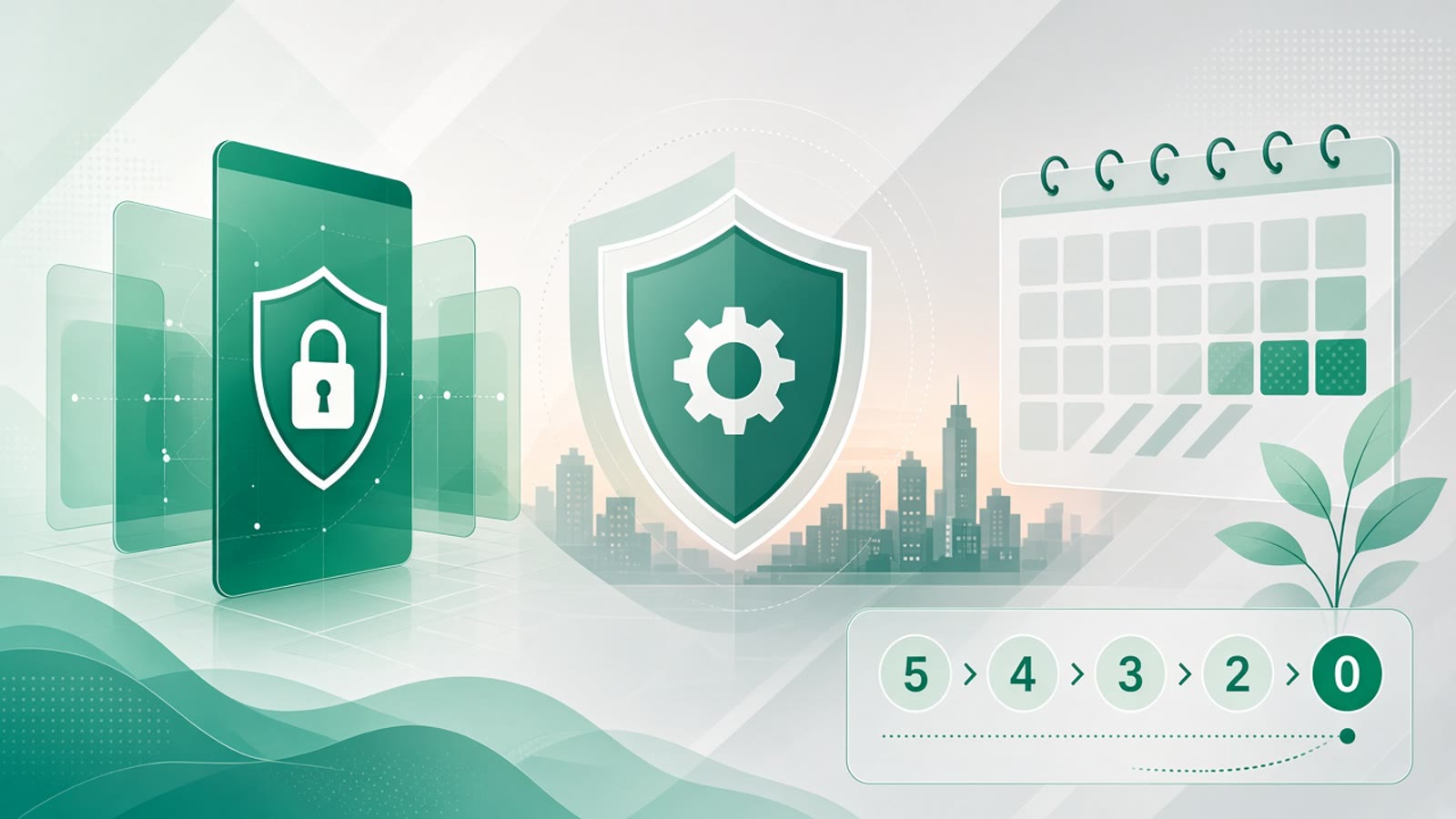 Cover illustration for "MTD Sign-Up Outage Starts Today at 5pm: Register Before the Window Closes" — Compliance article on FinnAccountings